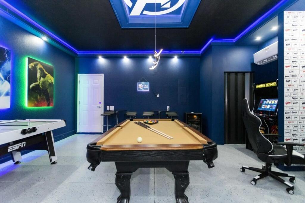 6 Bedrooms Pool And Game Room - 2 Miles To Disney 7817 Orlando Exterior foto